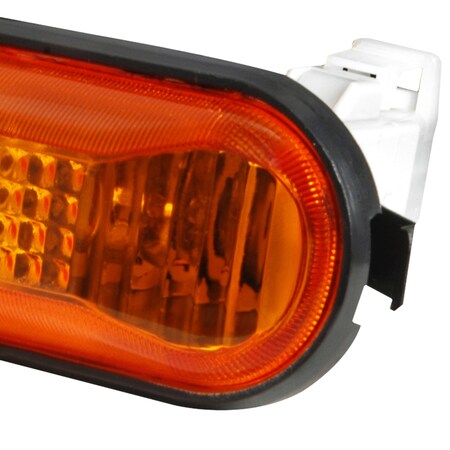 OG JDM Clear Side Marker Lights W/ Bulbs For Honda Civic EG EJ EH 92-95 (Black Trim)